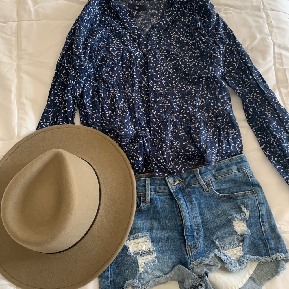 Set of 2 GAP Button Blouses